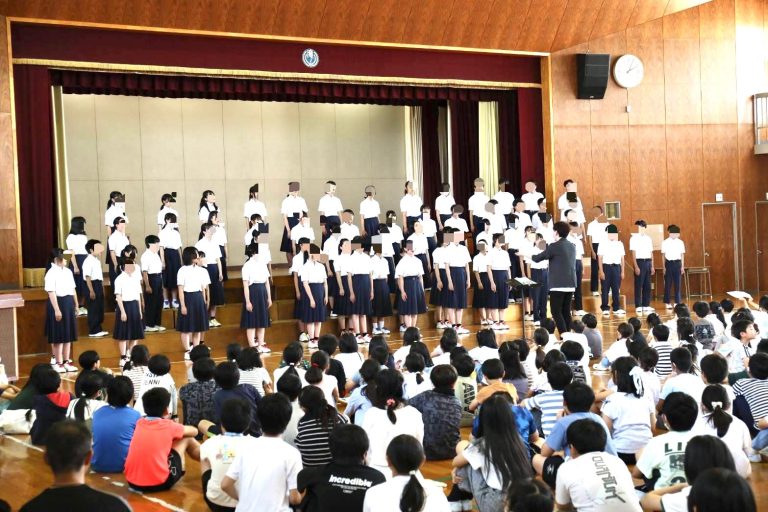 滝ノ水中学校合唱部のみなさんNHK全国音楽コンクールで全国大会に出場 滝ノ水小学校PTA